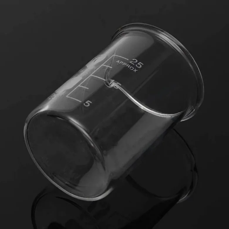 Vaso medidor graduado de vidrio borosilicato GG-17 5 ml a 3000 for uso en laboratorio(400ml)