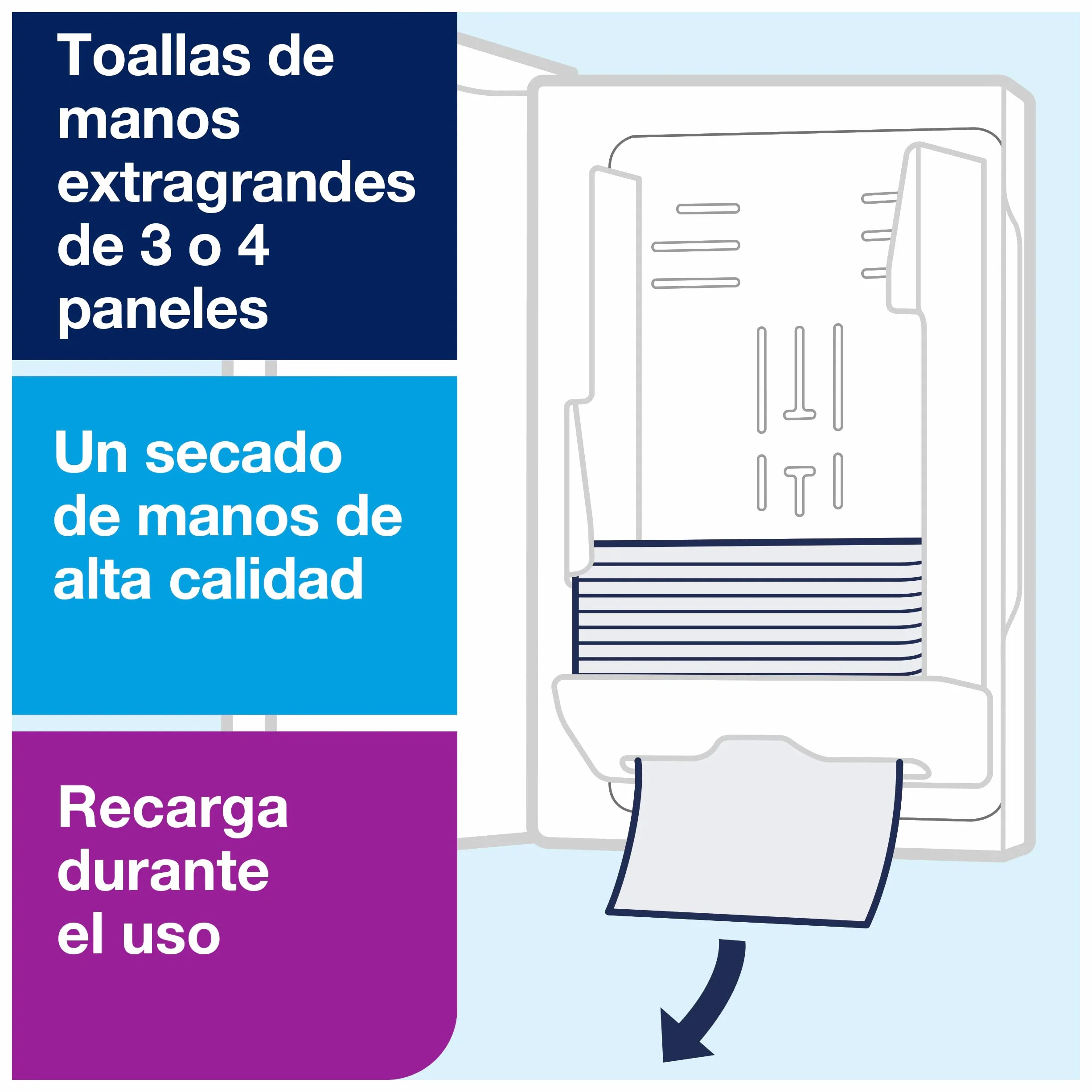 Tork 460004 Dispensador de Toallas de Mano Interdobladas, Acero Inoxidable