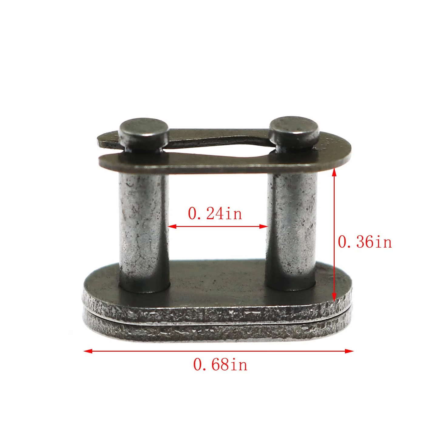 RLECS 06B-1 Cadena de rodillos de acero al carbono 6pcs