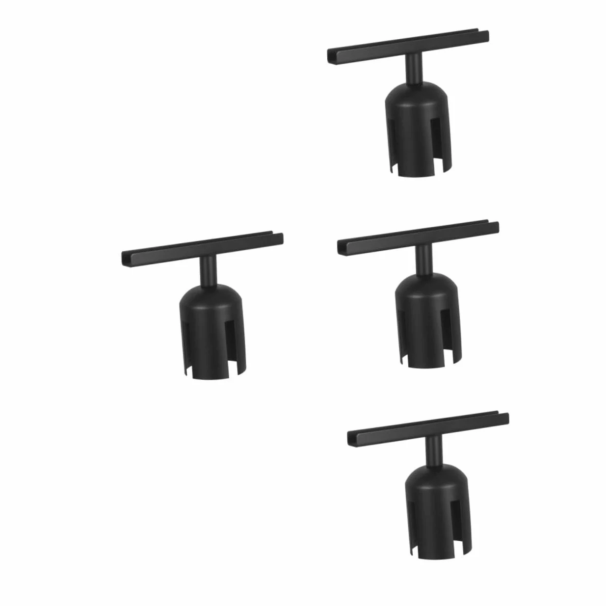 PRETYZOOM 4 Piezas Soporte para Carteles Inoxidable Clip Metálico para Señalización Exhibición Vertical para Control de Colas Aeropuertos Publicidad Minorista y Gestión de Multitudes
