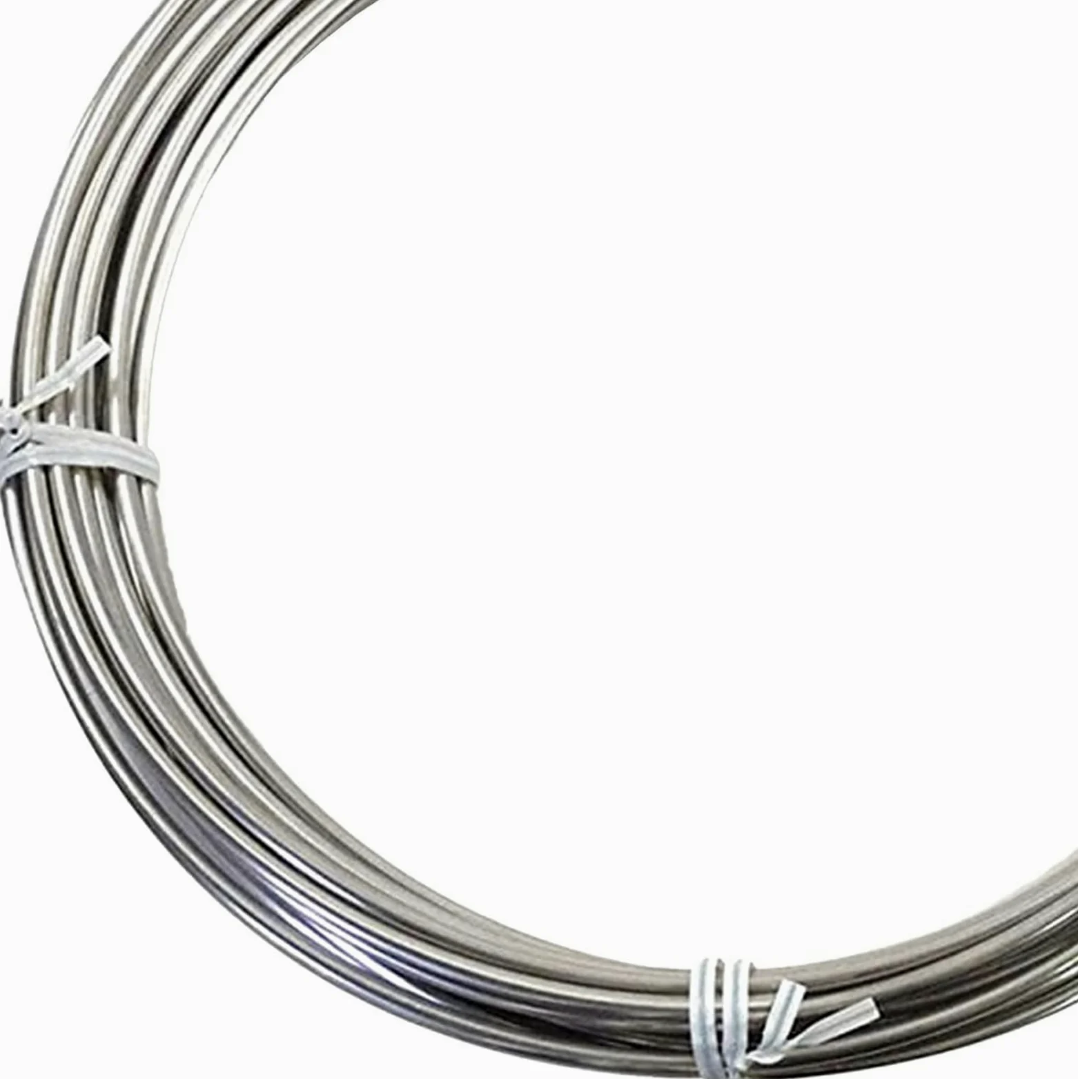 Cuerda de Alambre, Alambre de Acero galvanizado, Calibre 6-28, Longitudes múltiples(11 Gauge -28m/91.8ft Long)