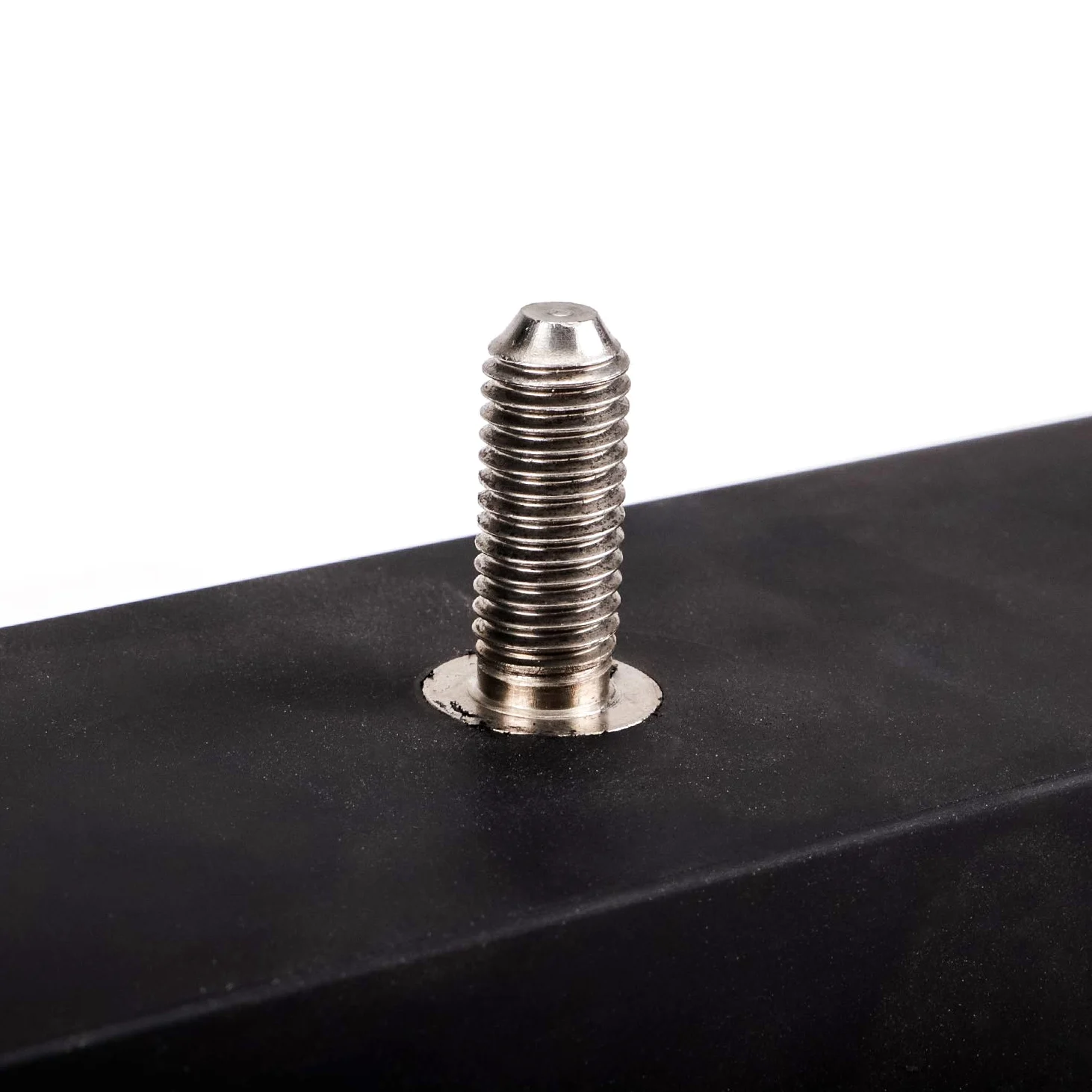magnets4you - Imanes, Sistema magnético con pivotes roscados M10 (203 x 61 x 27 mm, engomado, fuerza de sujeción: 300 kg)