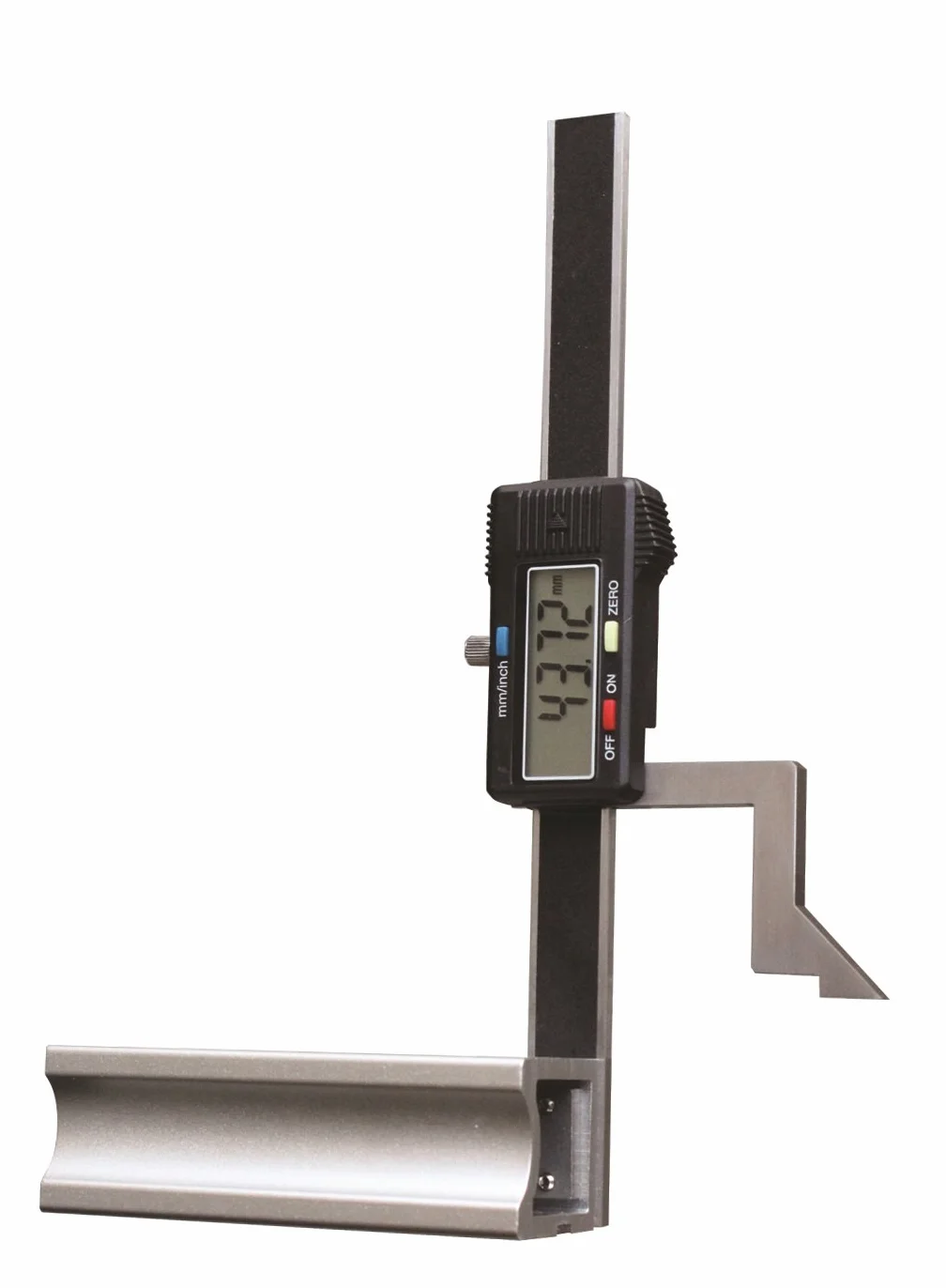 CNC QUALITÄT Medidor digital de altura y trazador, diseño ligero, rango de medición de 100 mm