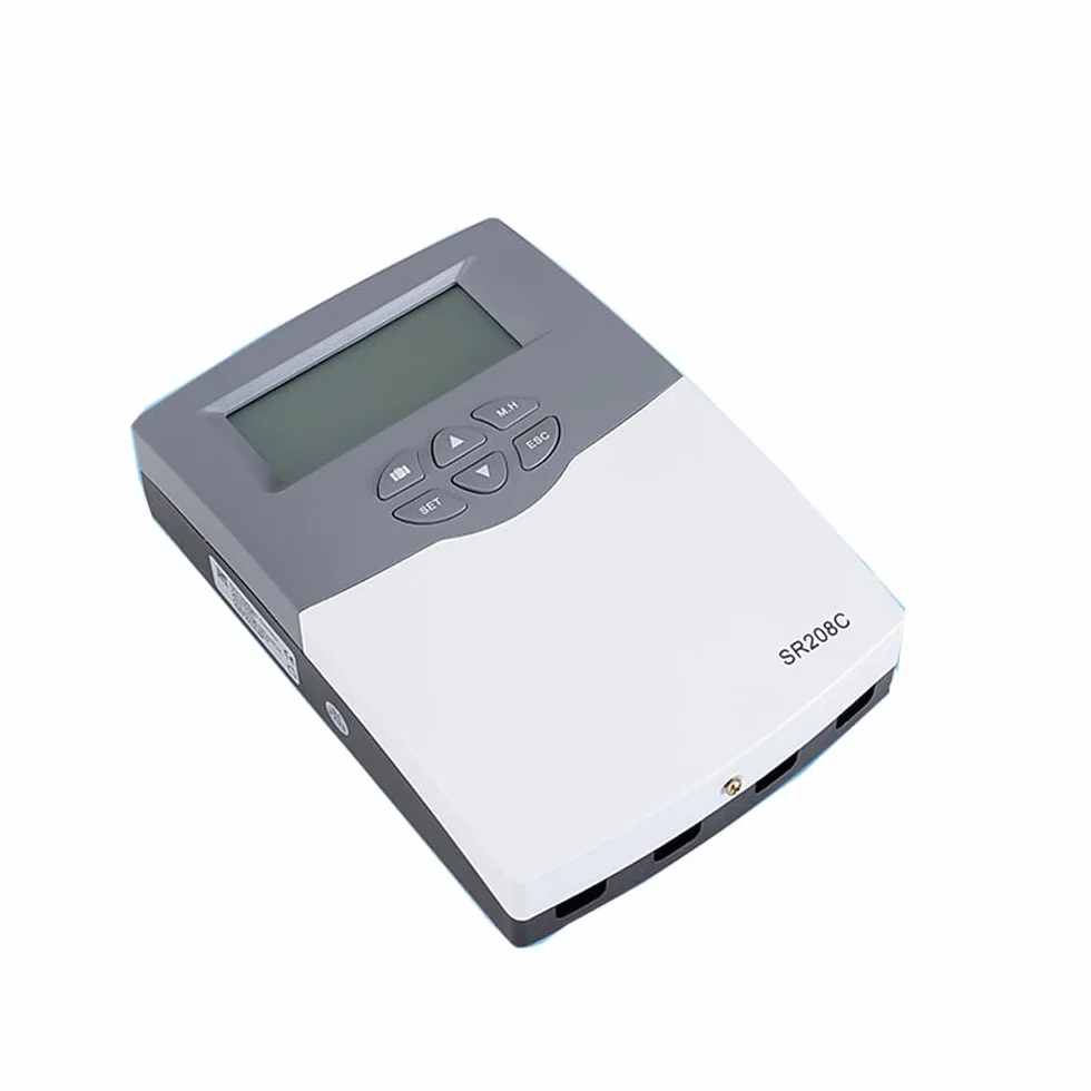Controlador De Calentador De Agua Solar Inteligente Con WIFI SR208C, Aplicación For Control Remoto, Sensor De Temperatura, Medición De Tanque Y Colector(SR208C WiFi Version)