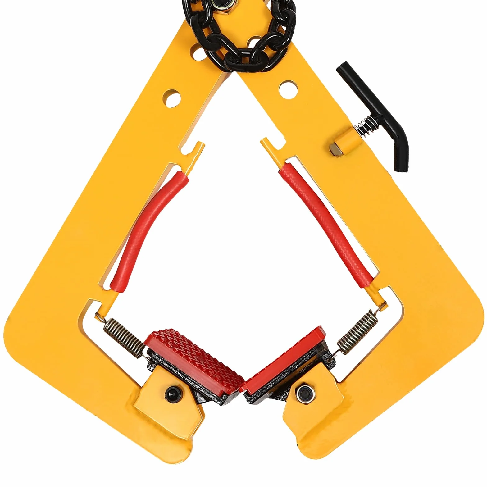 Pinza extractora de palés, soporte para bordillos, alicates de desplazamiento, 1000 kg, pinza para bordillos, 33 – 70 cm, soporte para piedra para levantar y transportar