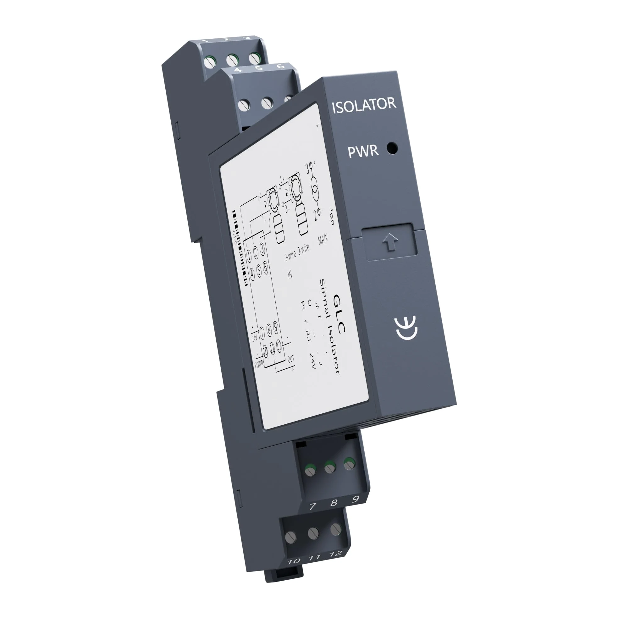 Aislador de señal analógica, 0-5V → 0-10V / 0-75mV, 1 entrada salida | DC24V, Aislamiento de entrada/salida(0-10V Input)