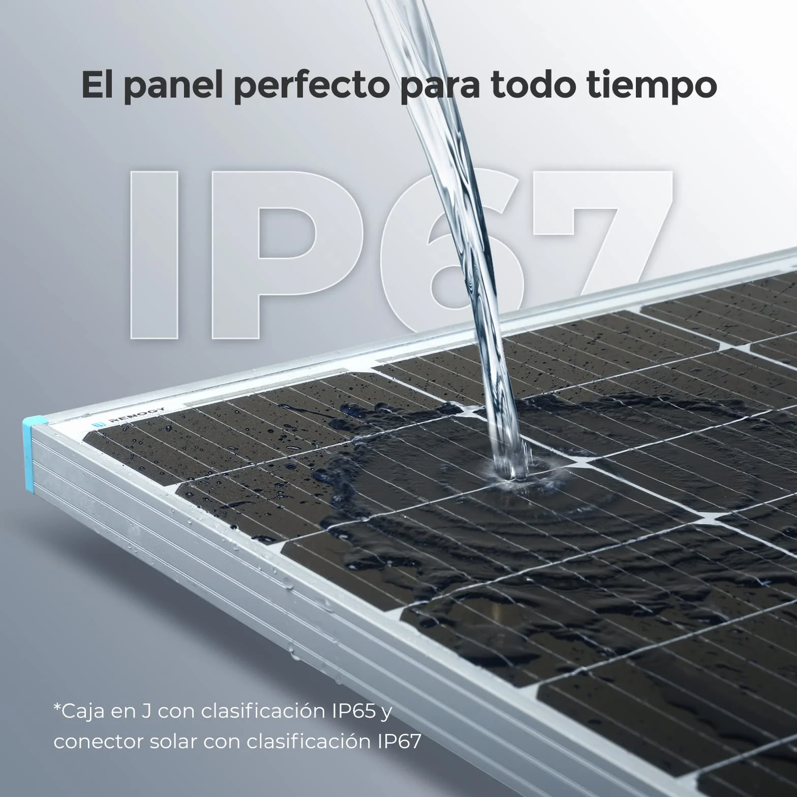 Renogy 2 X Placa Solar 100W 12V (200W), para Casa, para Furgoneta Coche Autocaravana Camping, Módulo Monocristalino para Cargar Batería