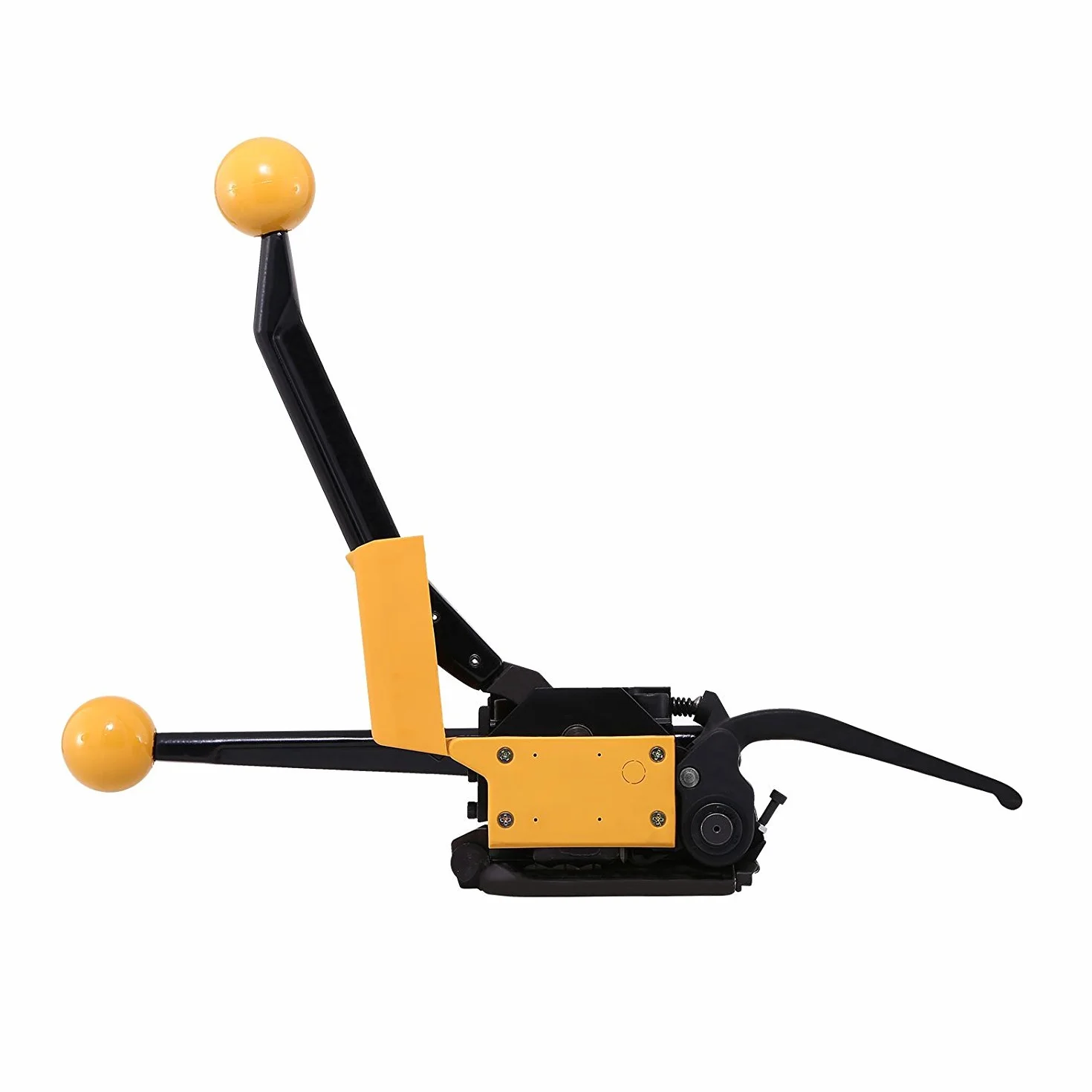 Herramienta de Fleje de Acero Flejadora Manual con 13-19MM Herramienta de Flejado con Tensión de 700-850N Herramienta de Fleje sin Sello (Herramienta de Fleje de Acero)