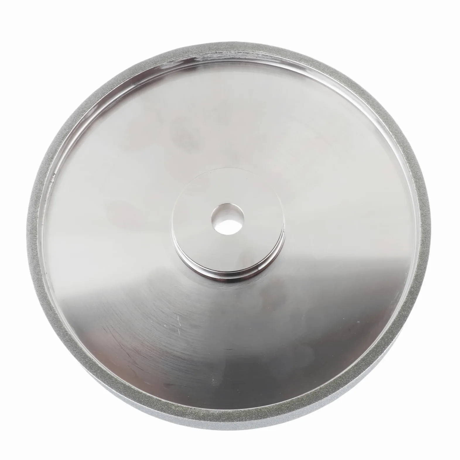 Cryfokt Muela de Diamante de 8 Pulgadas de Alta Dureza para Amoladora de Forma Plana Muela Abrasiva Duradera Resistente Al Desgaste para Amoladora de Banco de 8 Pulgadas