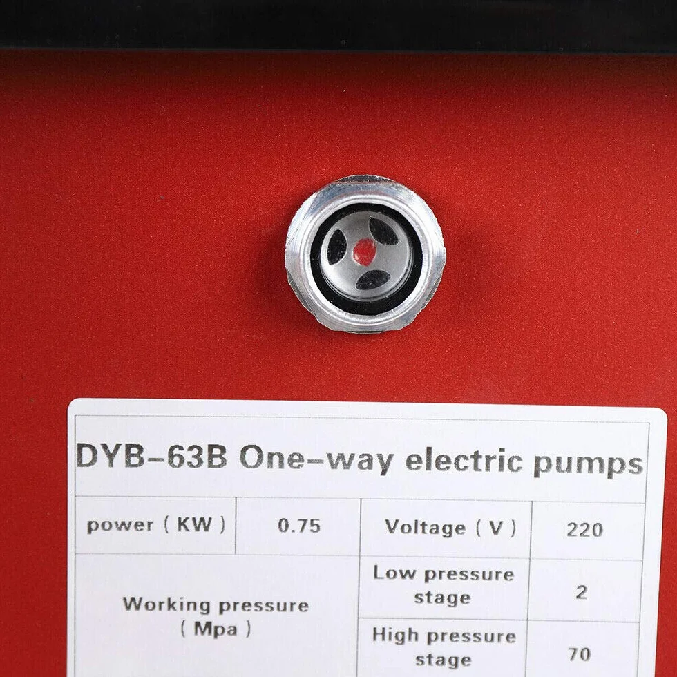 Bomba hidráulica electro 700Bar con la bomba hidráulica manual 750W eléctrica de la válvula