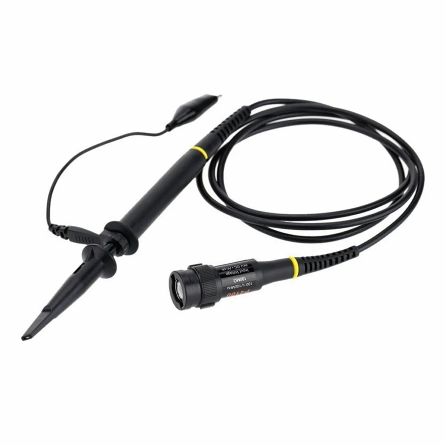 P4100 Sonda de osciloscopio de Alto Voltaje 2KV 100: 1 Pinza de cocodrilo de 100 MHz Punta de medición Amablemente