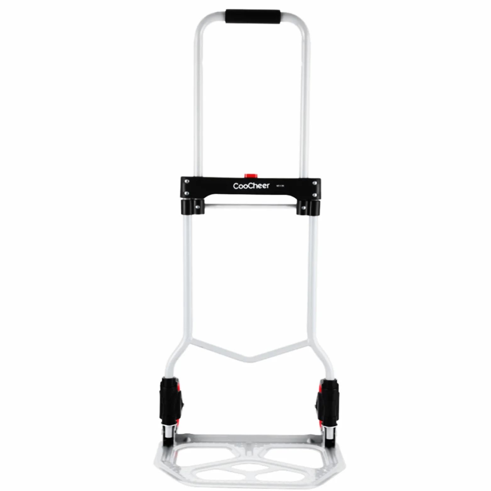 COOCHEER Carretilla de Aluminio Plegable, Ideal para la Industria y el hogar, Capacidad de Carga máxima de 120 kg