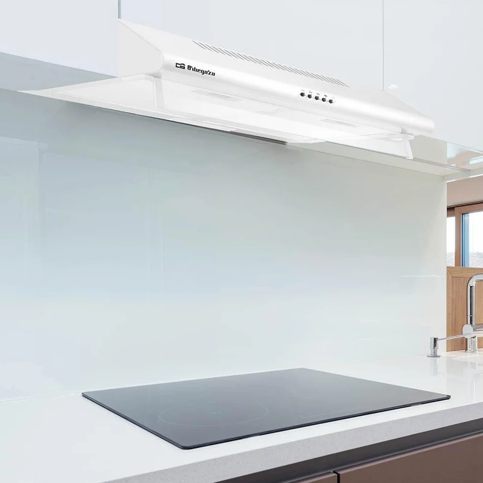 Orbegozo ST 07160 D BL Campana extractora 60 cm 3 niveles potencia 195,3 m3/h LED Blanco