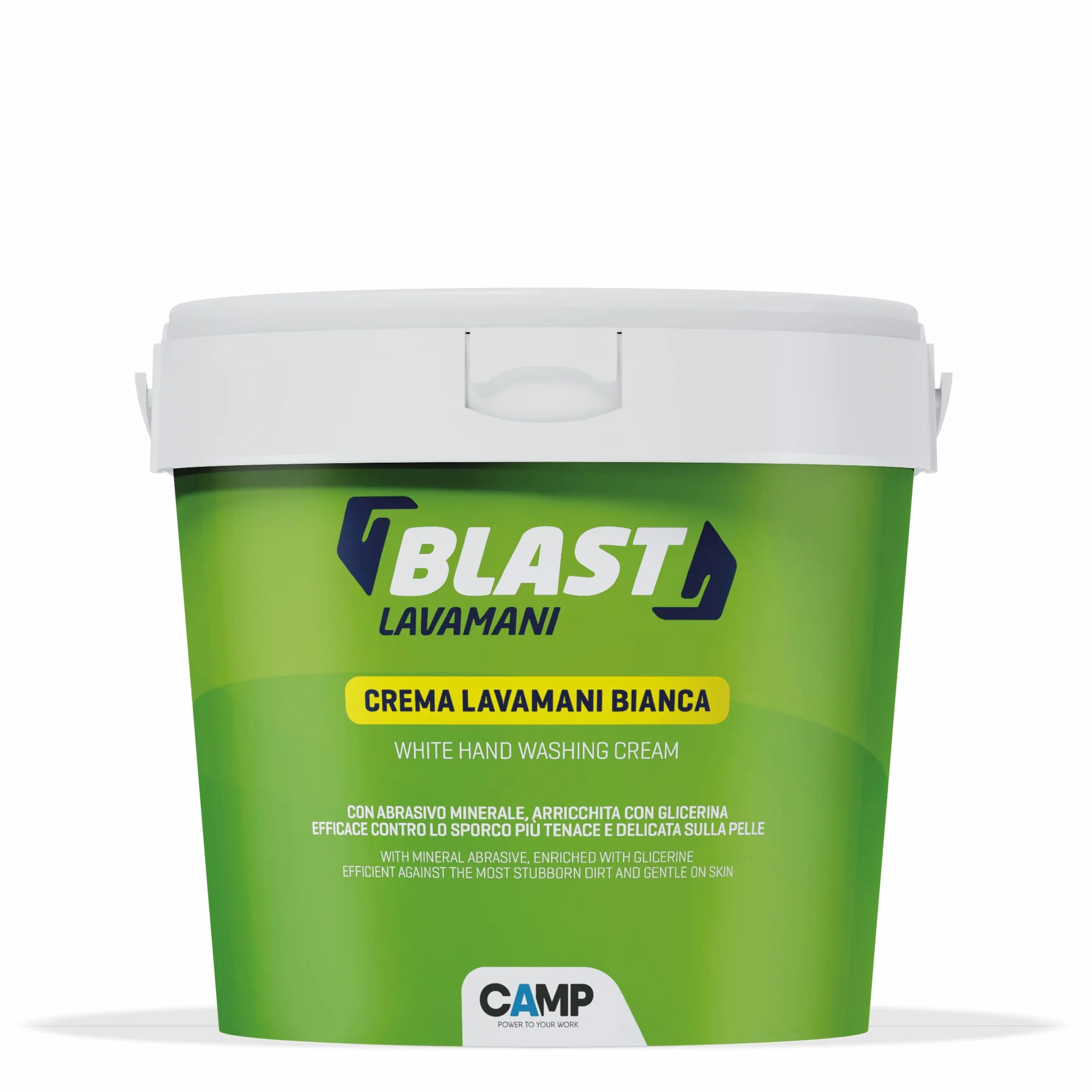 Camp BLAST Crema Blanca LavaManos 4000 ml con Abrasivos Naturales