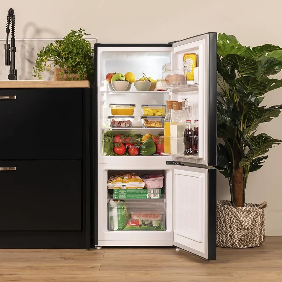 Cecotec Bolero CoolMarket Combi 117 DF Black E Frigorífico Combi No Frost 117L Defrost Clase E Fast Freezing