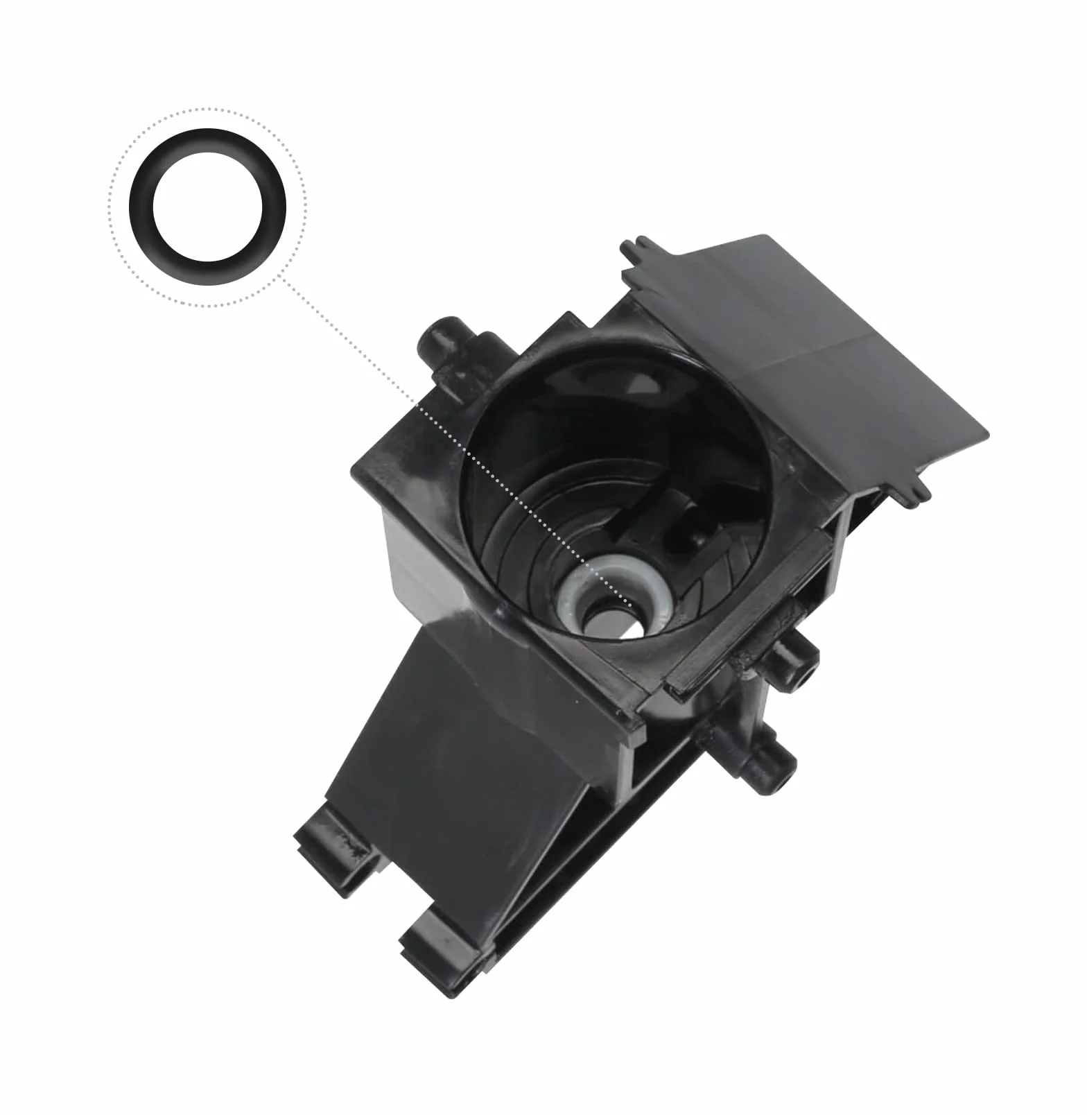 Junta Tórica do Válvula de Soporte Vapor y Salida para Phillips Saeco Spidem Gaggia Set 2