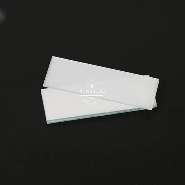 Placa de Gel de sílice for cromatografía en capa fina Lab GF254, losa de vidrio TLC que contiene placa de Gel de sílice for desarrollo de Color fluorescente(50x150mm 20pcs)