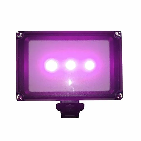 Luz de cámara de espectro completo, iluminación de video LED FS de alta potencia para caza de fantasmas, equipo de caza de fantasmas, paranormal