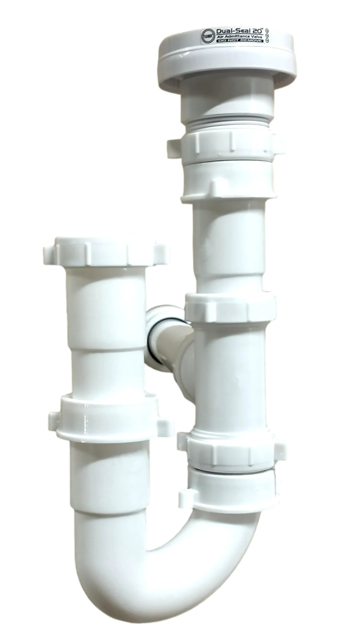 Tuuber Kit de montaje de válvula de admisión de aire con ventilación de 1-1/2 pulgadas, 2 sellos superiores