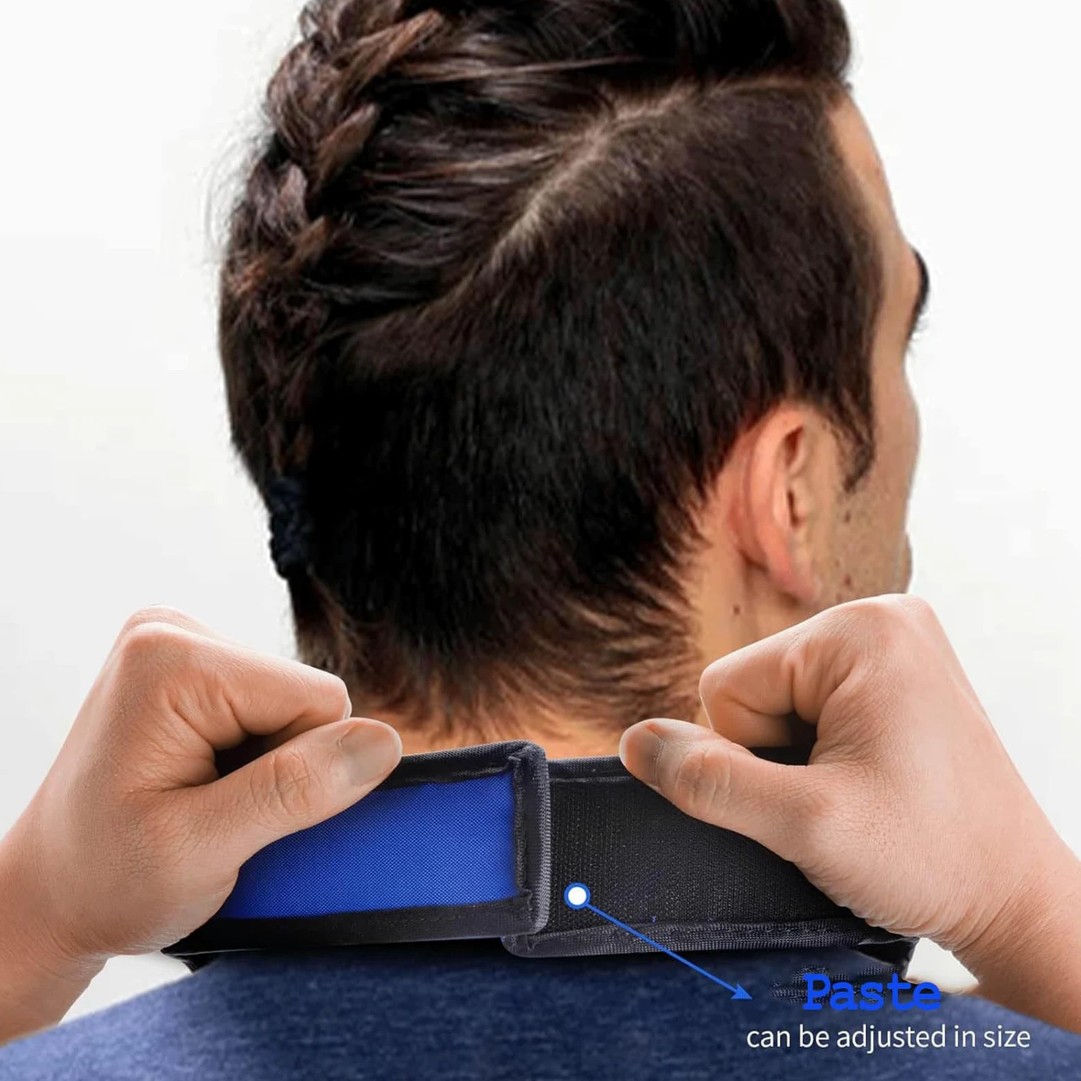 Delantal de plomo para tiroides, collar protector de tiroides de plomo para rayos X, protector de cuello resistente a la radiación, para protección de rayos X, resonancia magnética, tomografía co