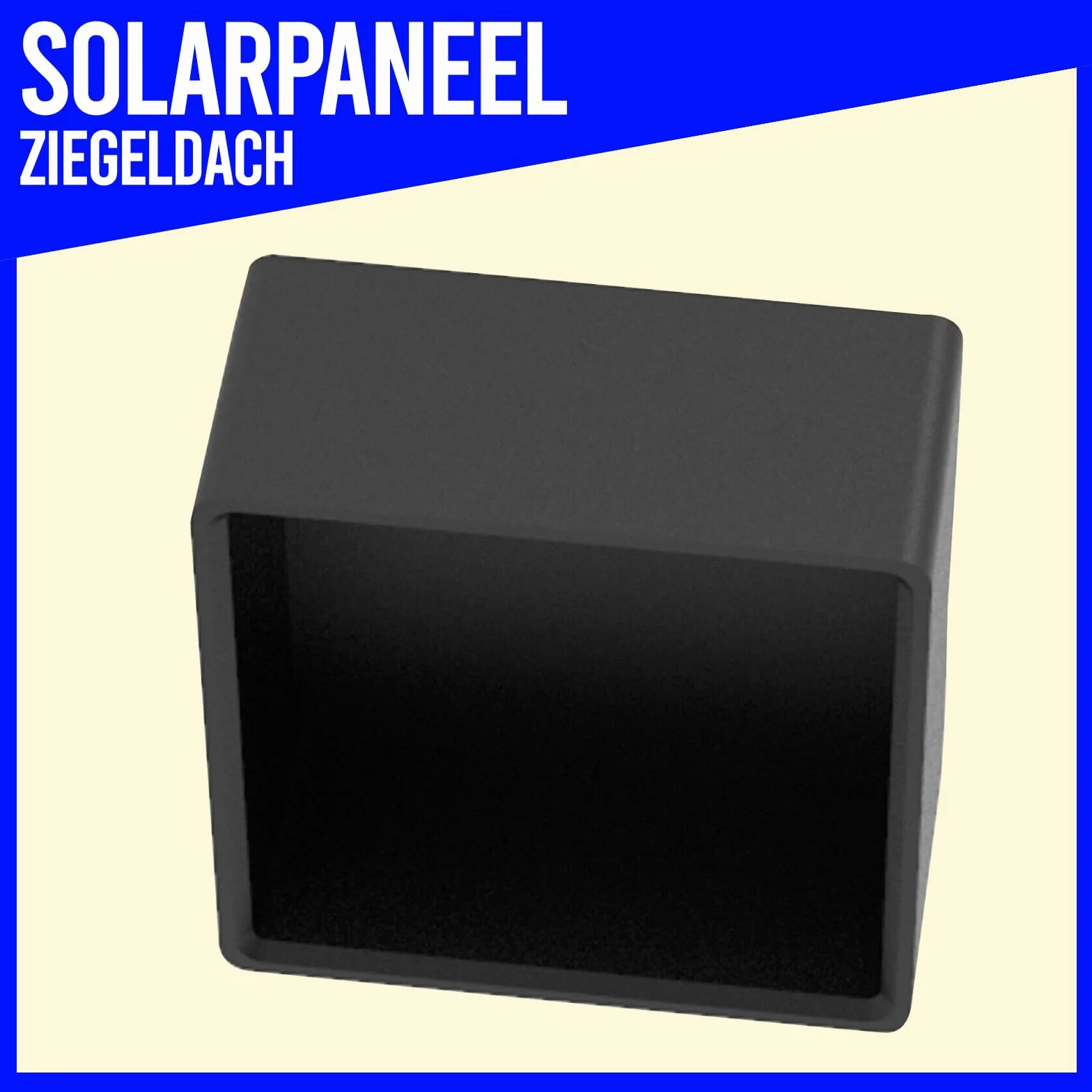 Set de 2 módulos fotovoltaicos, PV, fotovoltaica, soporte de techo, fijación, soporte, soporte, solar, panel solar, panel solar, soporte fotovoltaico, techo de tejas, 35 mm