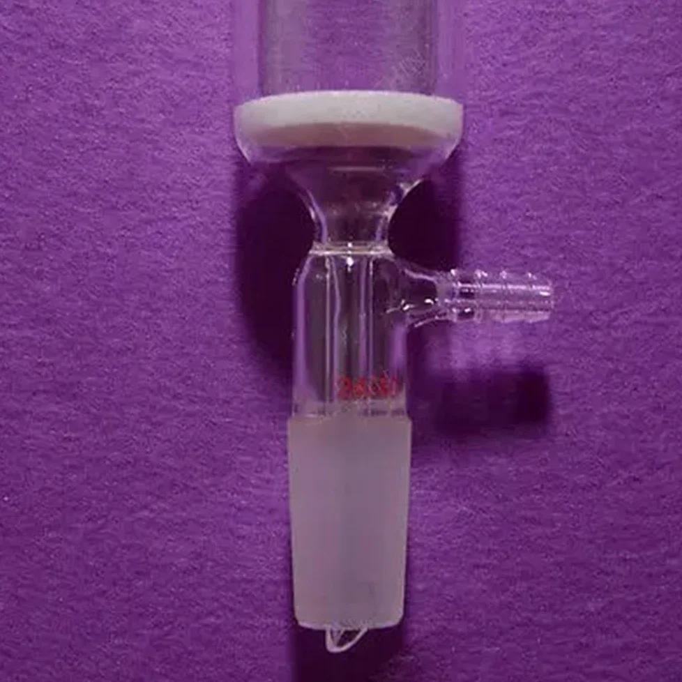 Columna de 400 ml 24/40, 300 mm de diámetro exterior, 40 mm, manguera de 10 mm for laboratorios