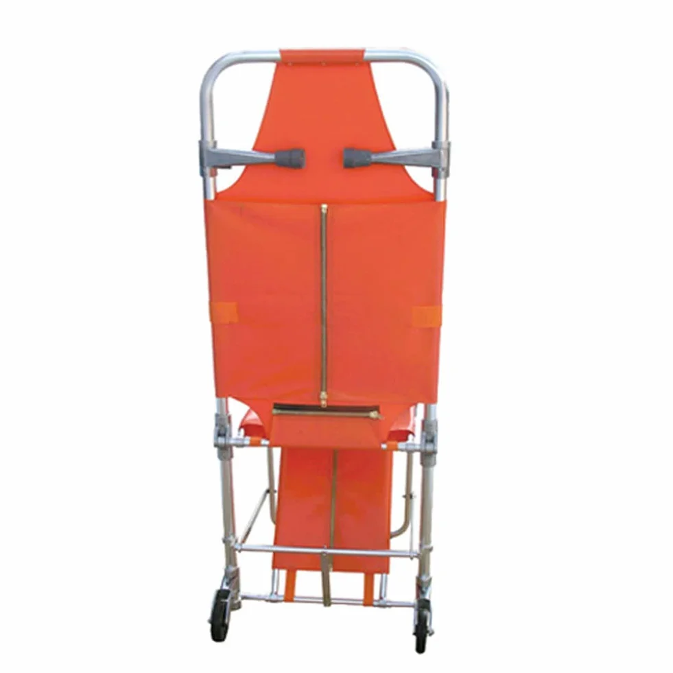 Silla Plegable 2 en 1 para Camilla de Ambulancia, Silla Camilla de Emergencia, Camilla portátil, Elevador de Escalera Ligero de aleación de alumbre, Silla Plegable para evacuación, Ayuda a la movili