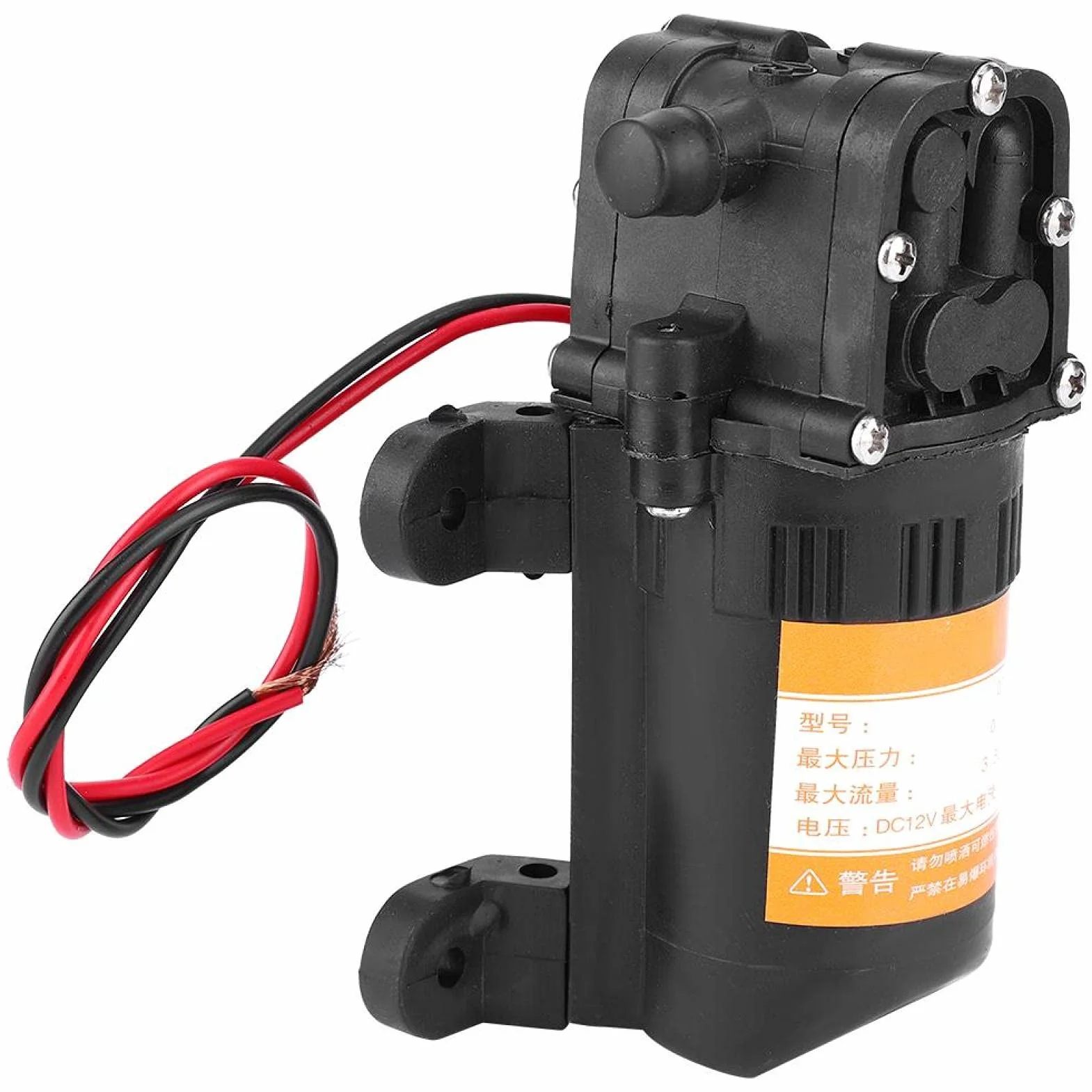 Bomba de Agua 12V Autocebante de Diafragma 0.48MPA 3.5L/Min para Jardín Caravana Camping