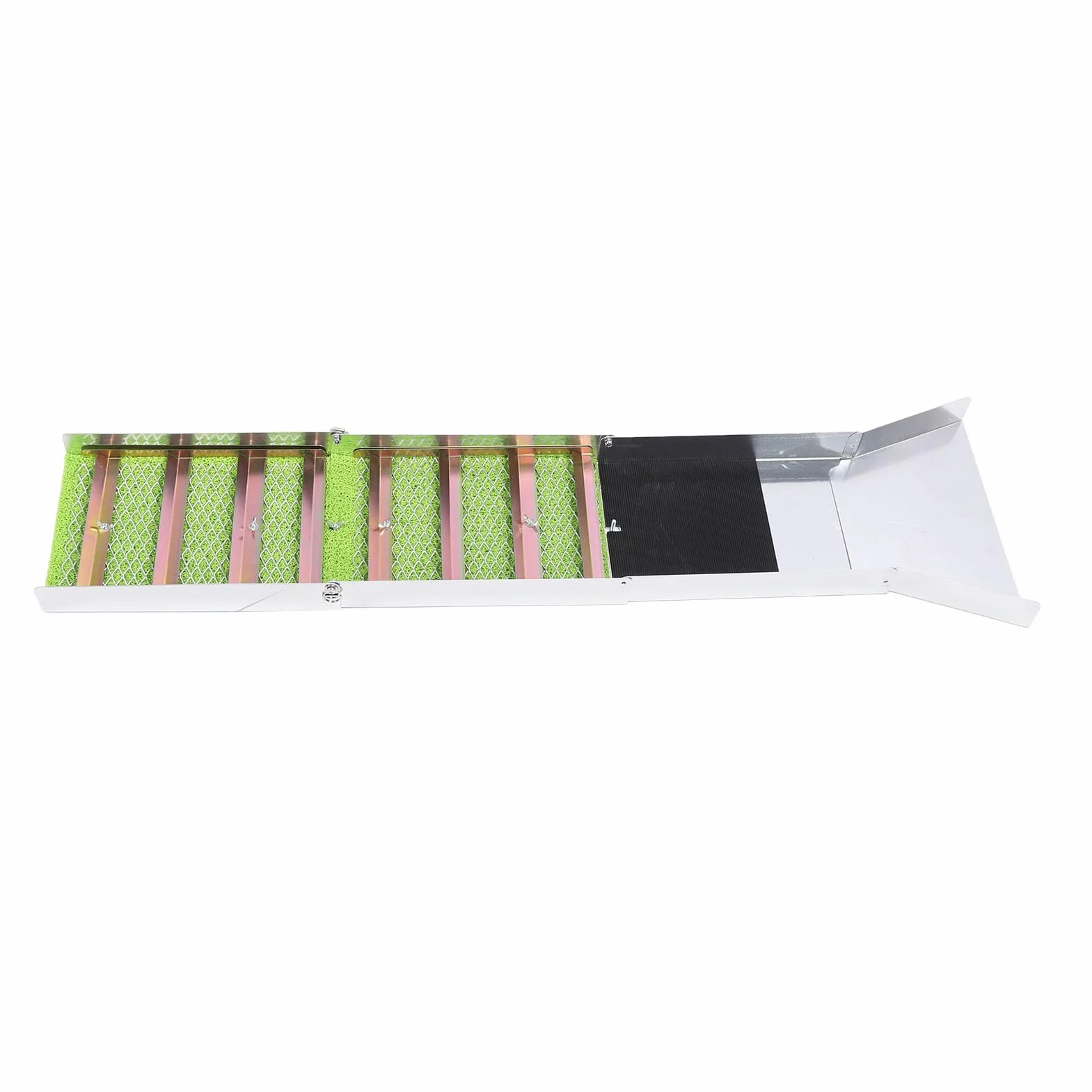 Caja de compuerta plegable de aleación de aluminio de 50 pulgadas, caja de compuerta plegable de 127 cm, equipo de minería de oro de aleación de aluminio, caja de compuerta portátil