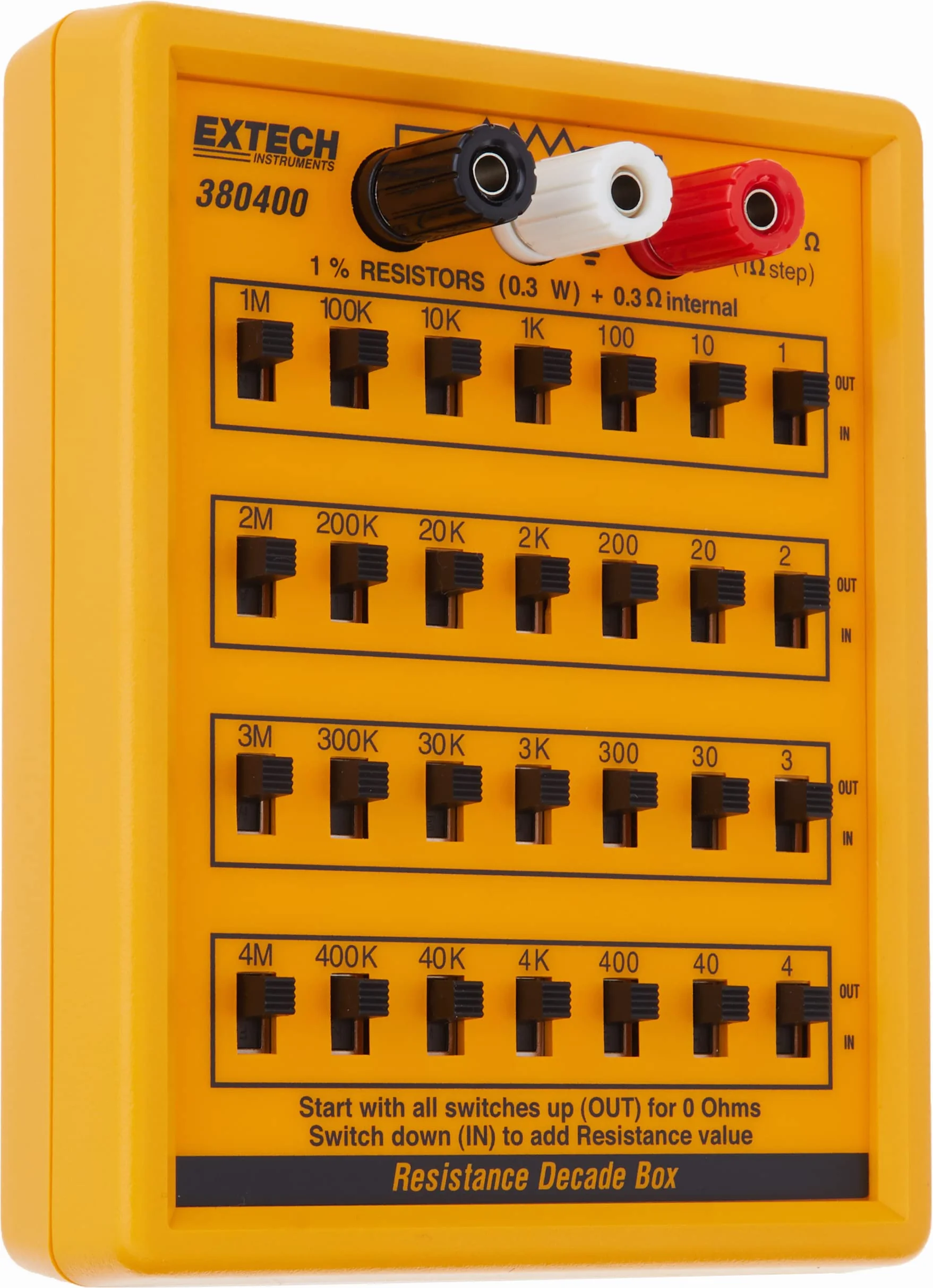 Extech 380400 resistencia Grip para caja