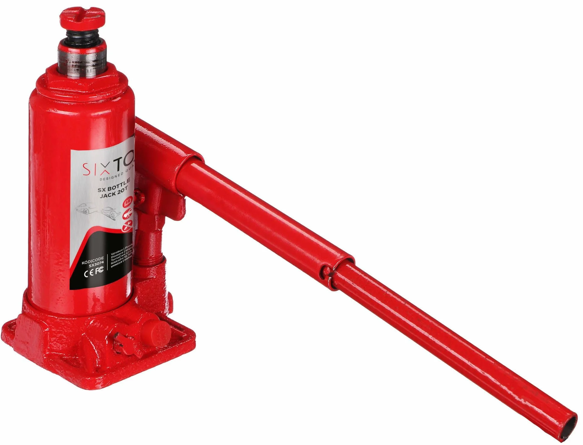 Gato hidráulico SX 20T 20 toneladas Acero Tornillo Ajustable