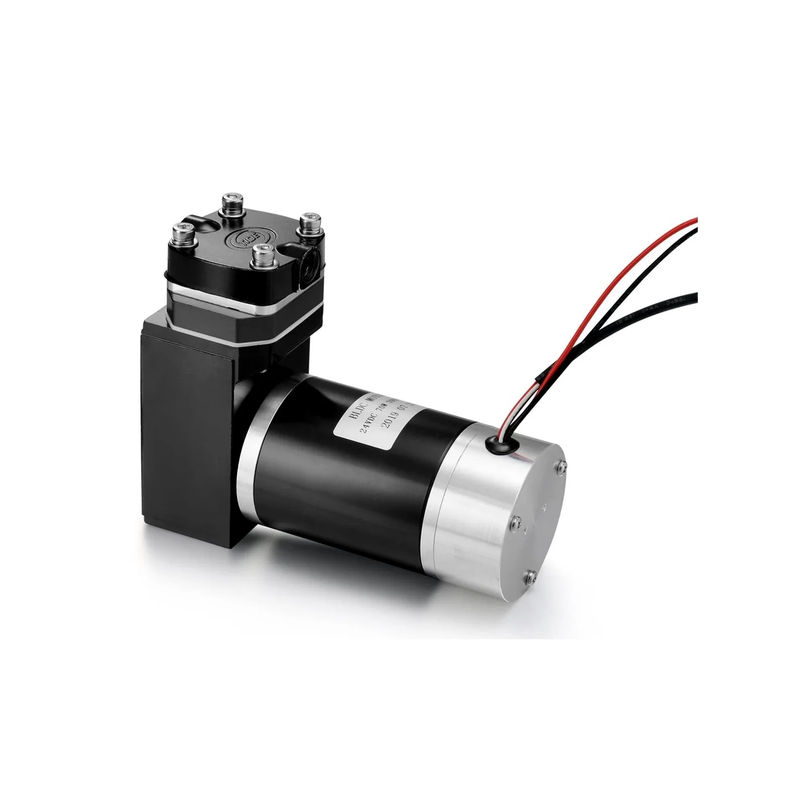 Bomba de vacío Micro bomba de aire, bomba de vacío, compresor de laboratorio de 12v, bomba de agua pequeña sin aceite, bomba de microdiafragma médica de muestreo con excelente rendimiento de disipació