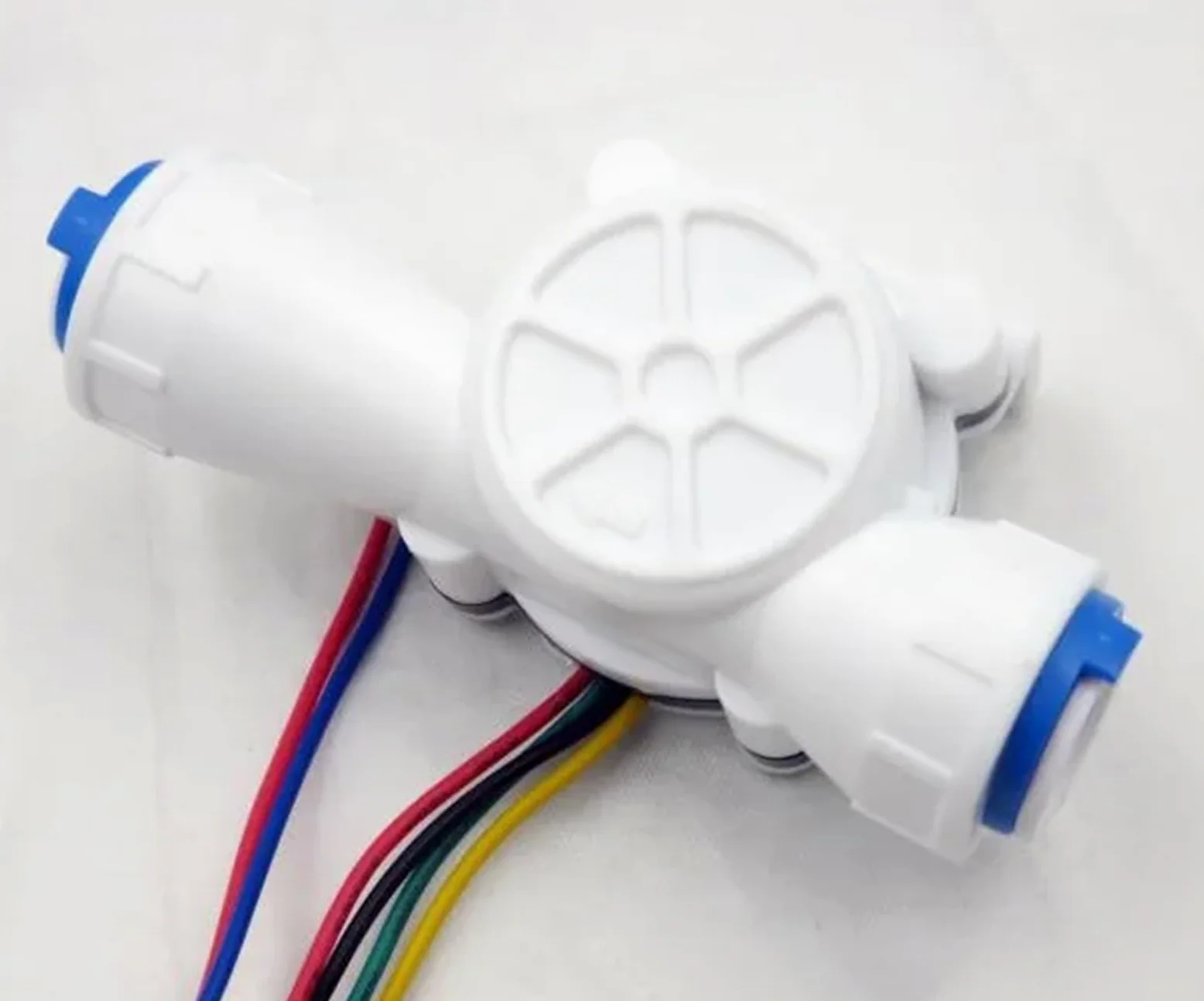 Sensor de flujo de agua, sensor de conductividad de temperatura, medidor de flujo de 6 cables