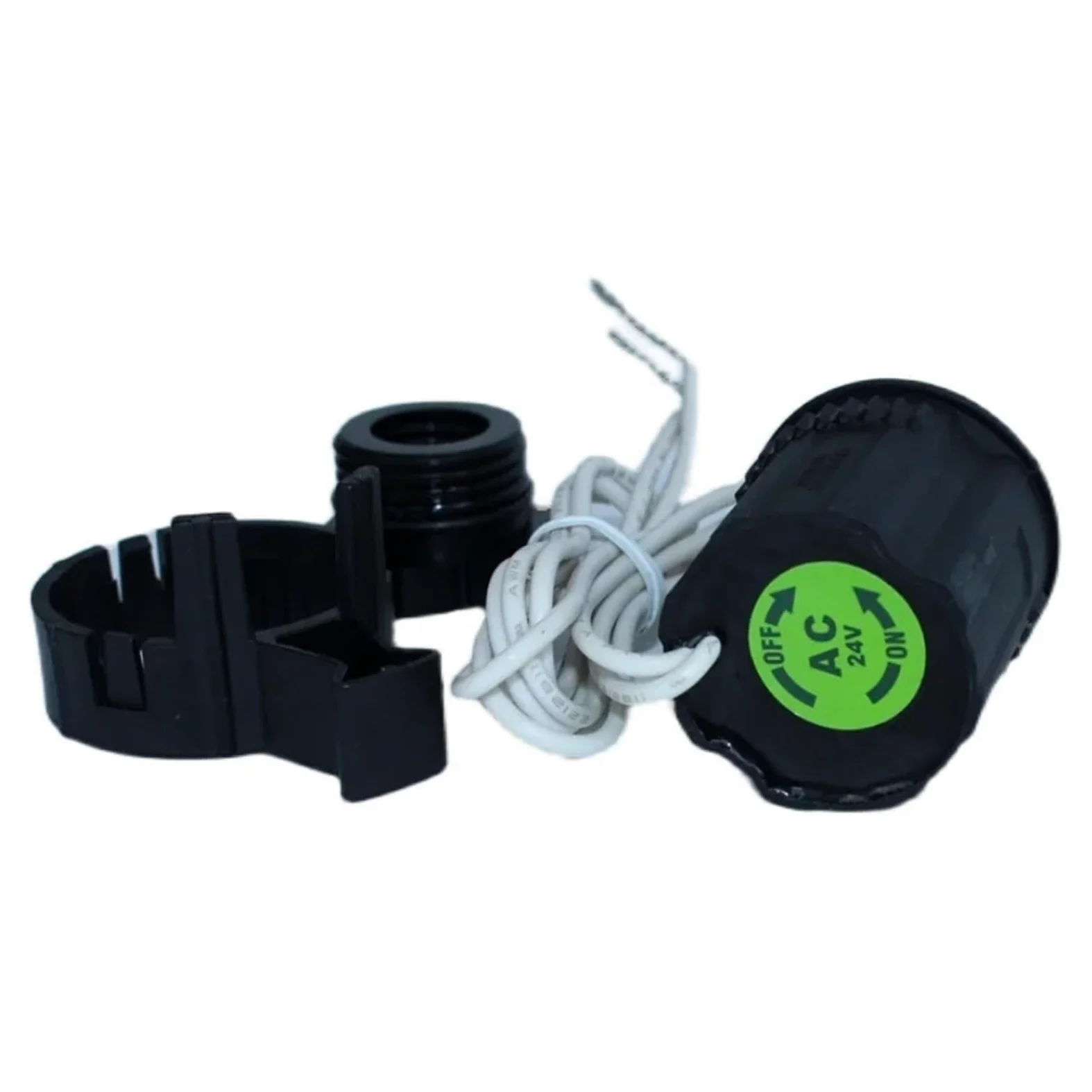 Electroválvula, Válvula Solenoide de riego for jardín, válvula de nailon de 1-1/2 "y 2", normalmente cerrada, 220, 12V, 24V, for riego de paisaje de jardín y granja(DN40,12)