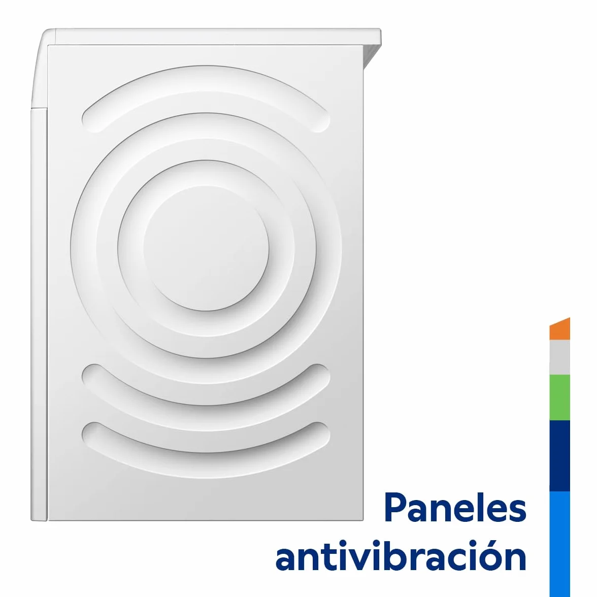 Balay Lavadora Libre Instalación 10 kg Programa Plancha Superrápido 15/30 min Silenciosa Blanco 3TS3107BD
