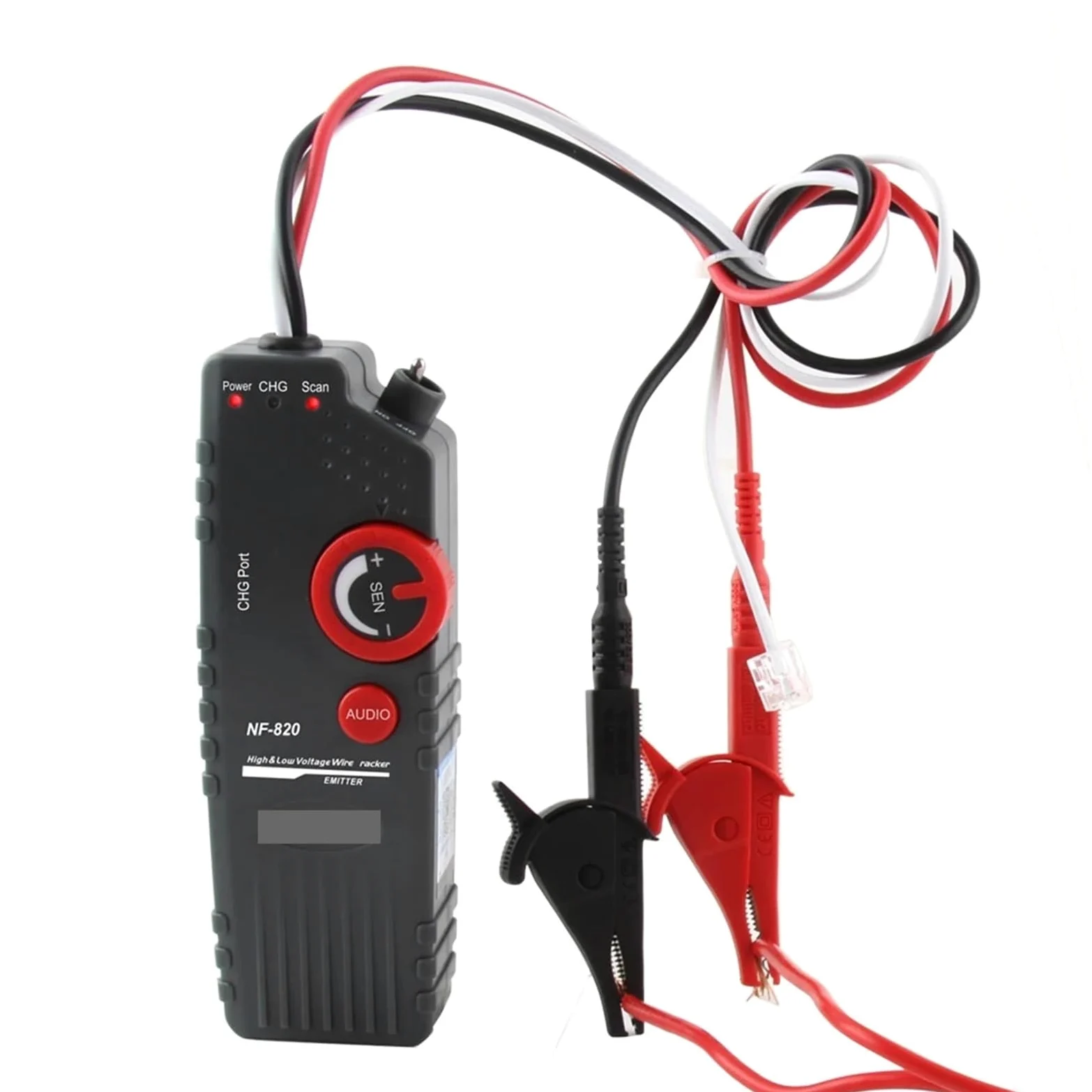 Comprobador de cables de red, Comprobador BNC RJ45 RJ11 NF-820, comprobador de cables alta y baja tensión, localizador subterráneos, rastreador antiinterferencias
