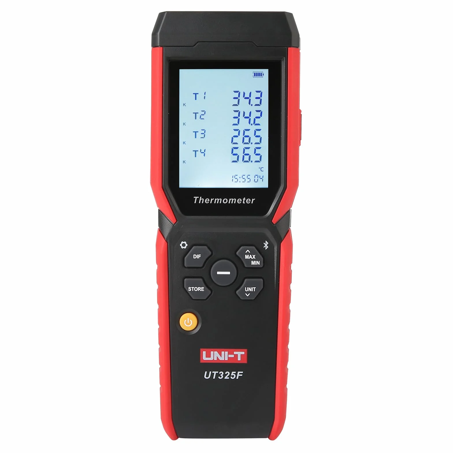 Termómetro inteligente Bluetooth UT325F 4 canales tipo K J T E R S N