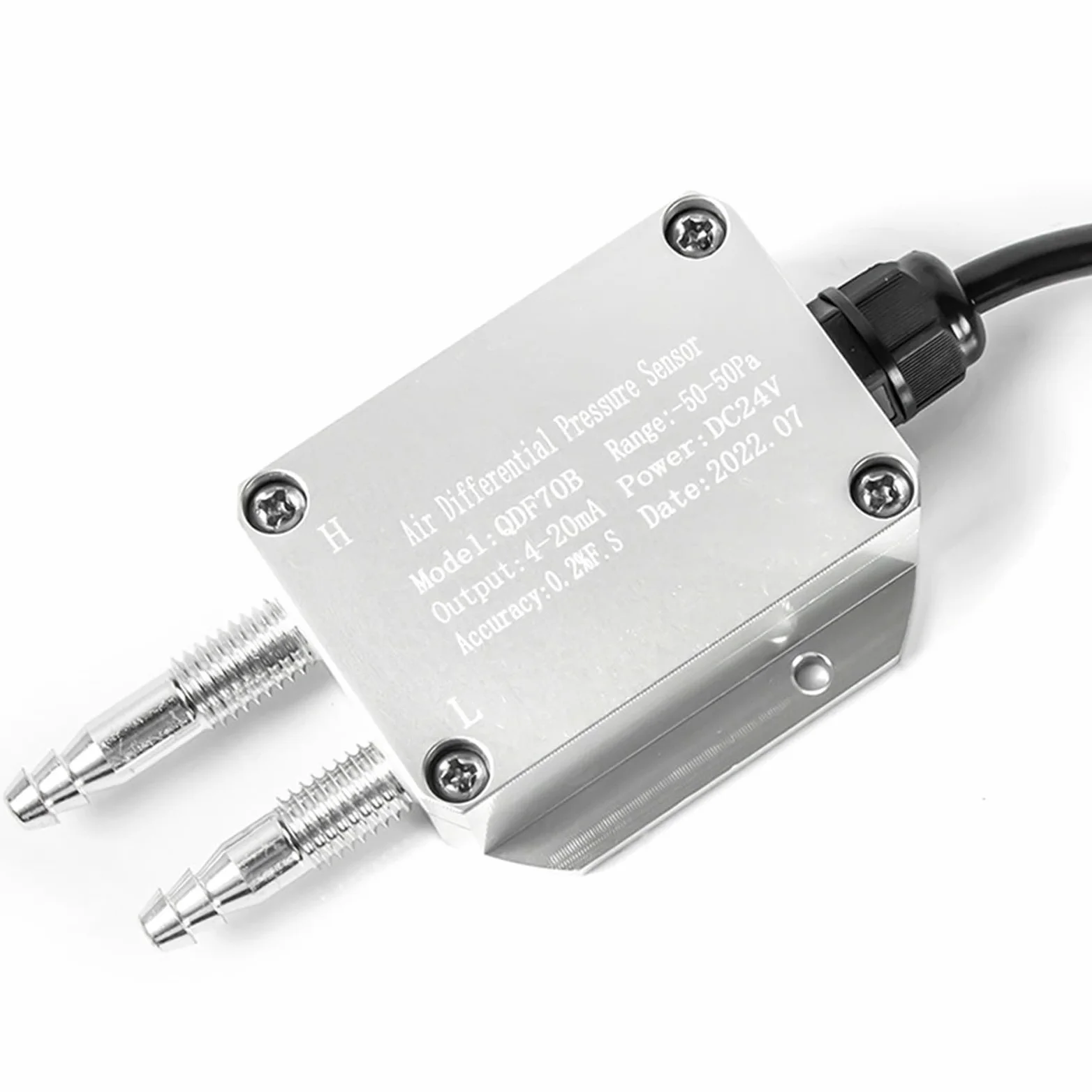 Transmisor de presión diferencial viento/aire Sensor Alta precisión(0-2KPa)