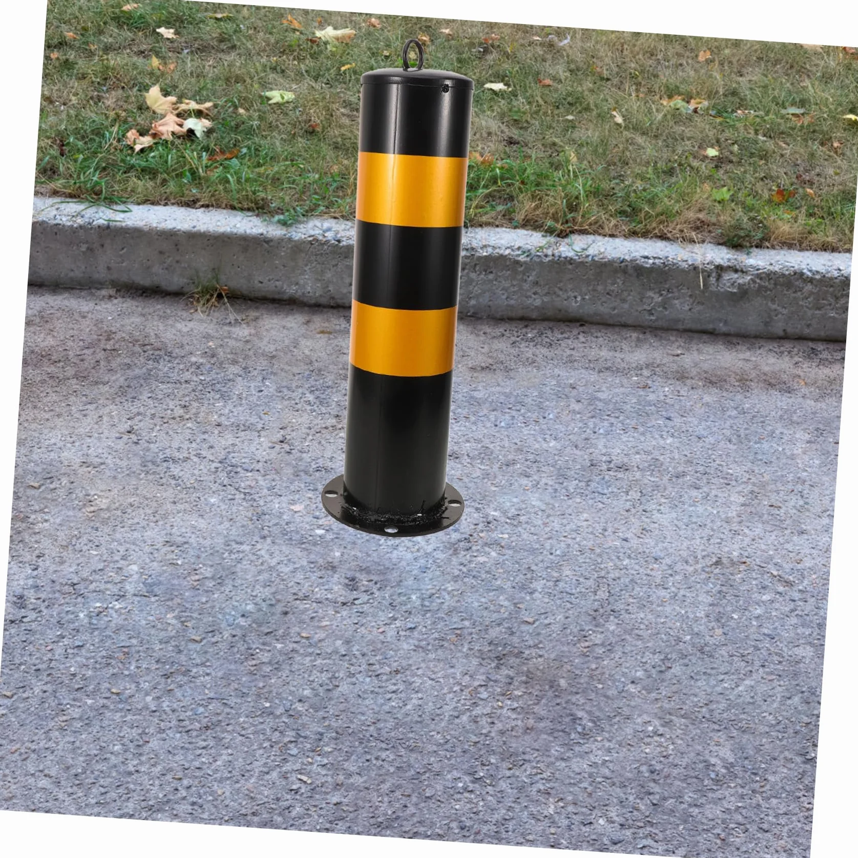 PRETYZOOM Columna de Advertencia Inoxidable Alta Poste de Seguridad para Aparcamiento