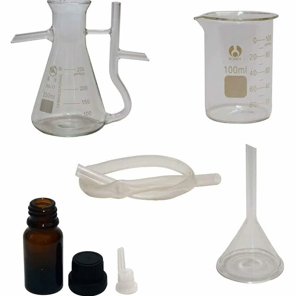 Inicio Aceite Esencial e Hidrosol Receptor-Separador Kits de Laboratorio 250ml