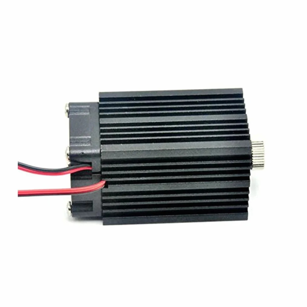 Láser de diodos rojos naranjas de 500mw de alta potencia 635 nm 638 nm módulo láser 12v con ttl y adaptadores