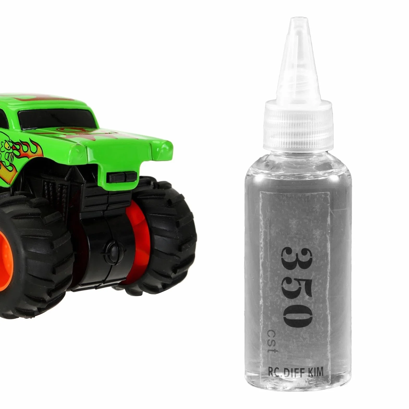 Aceite de amortiguador para coche RC, aceite diferencial de silicona de alta pureza