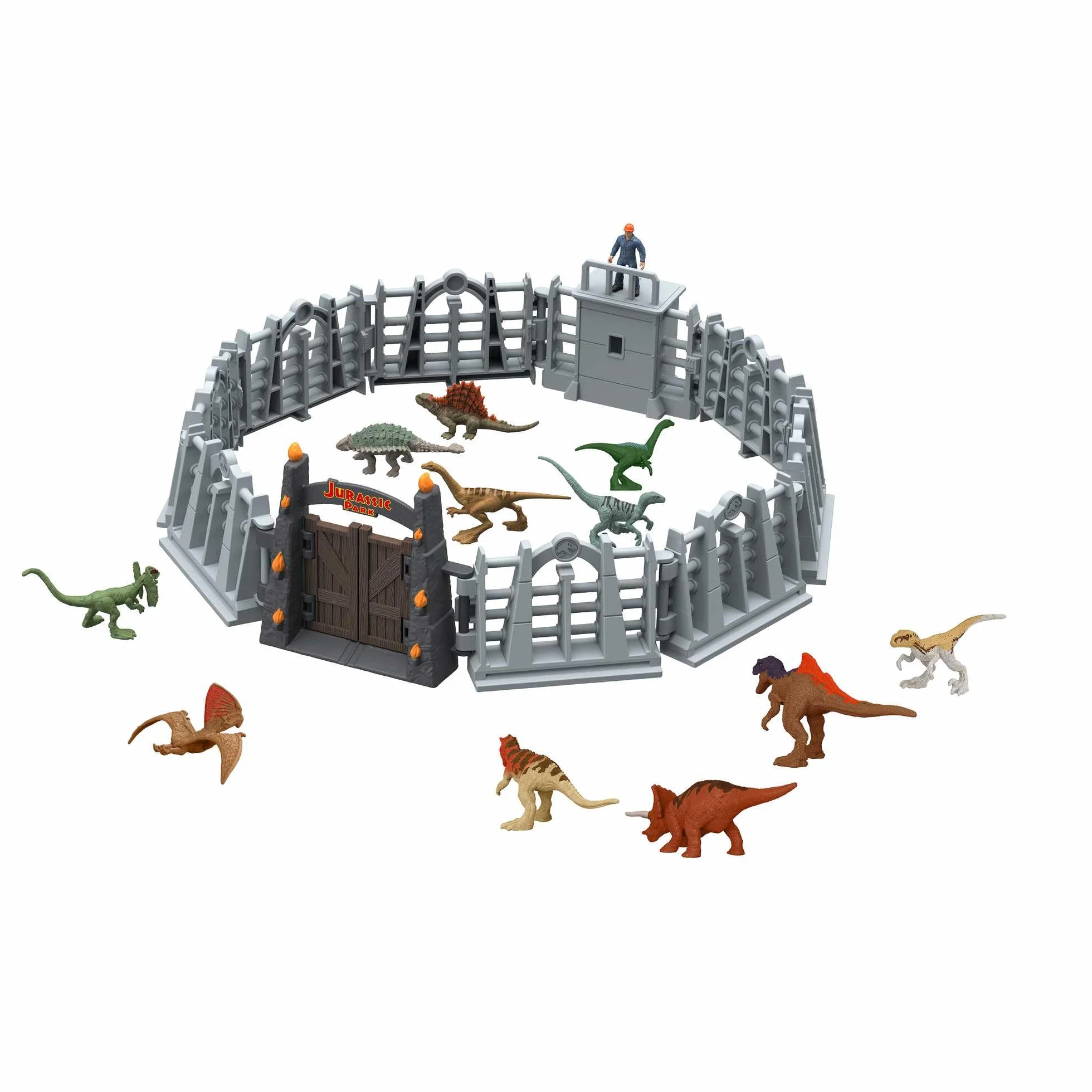 Mattel Jurassic World Calendario de Adviento Navidad 24 días sorpresas mini dinosaurios figuras HKT45