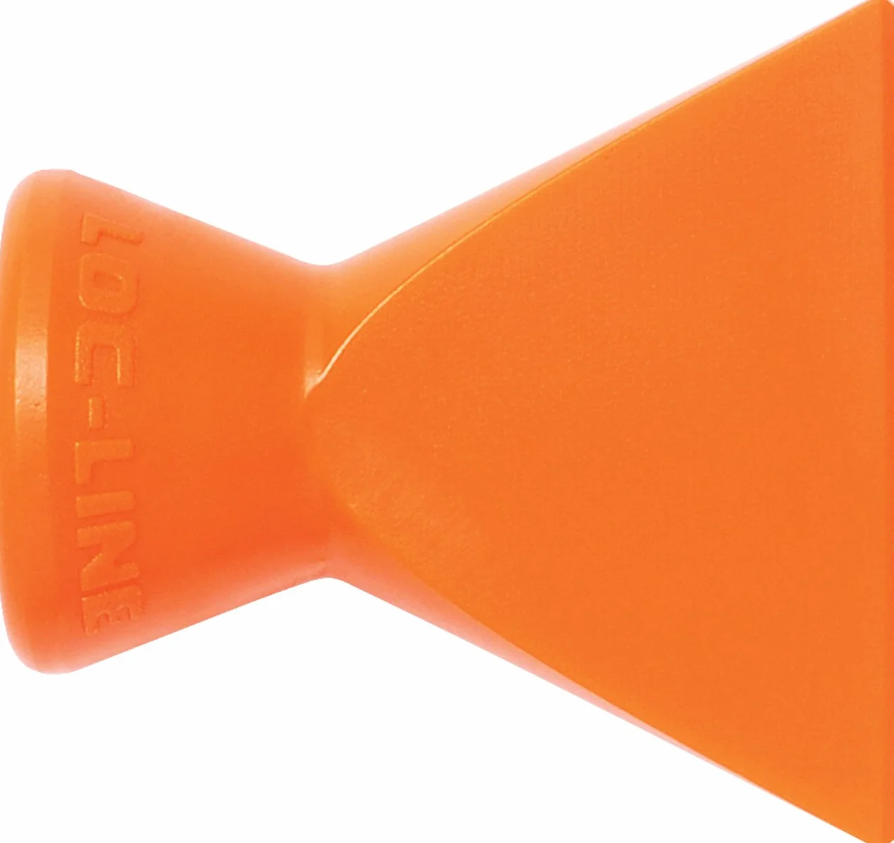 Loc-Line Componente de manguera de refrigerante, copolímero de acetal, boquilla acampanada, 1 pulgada de ancho, diámetro interior de manguera de 1/4 pulgadas (paquete de 20)