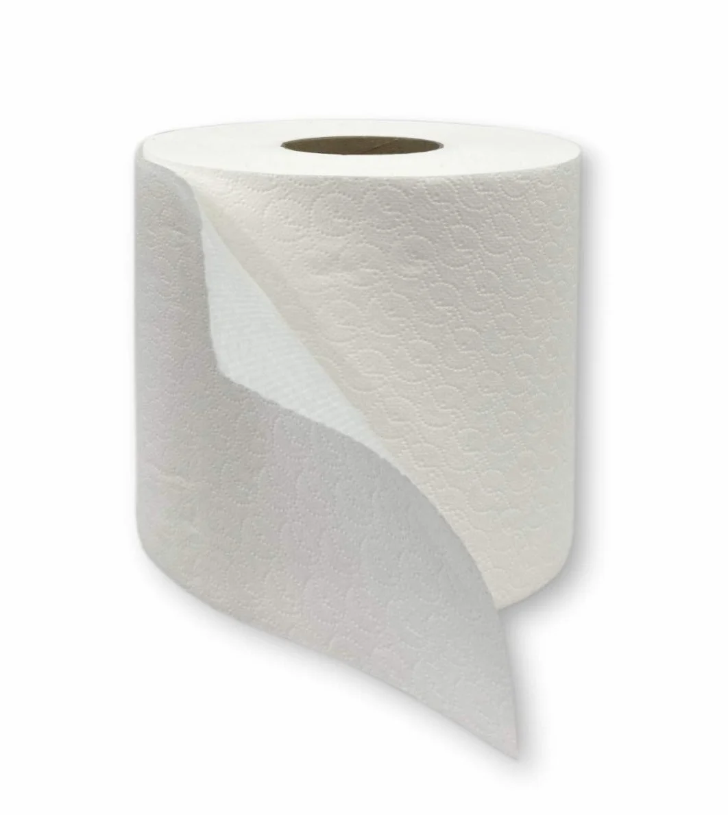 Bobina Secamanos Celulosa Virgen 2 Capas Laminado 90 Metros 6 Rollos