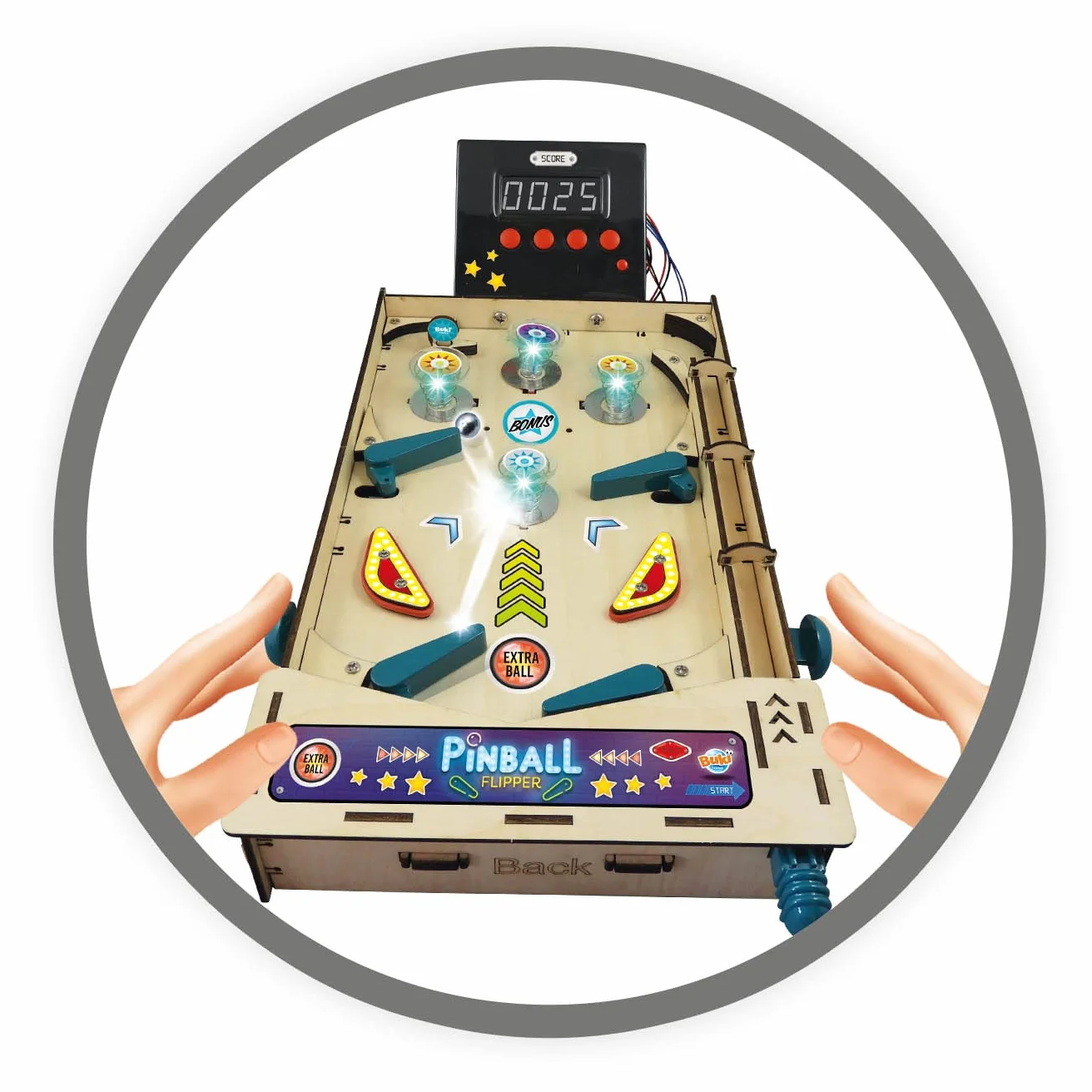Buki France 2168 Pinball DIY
