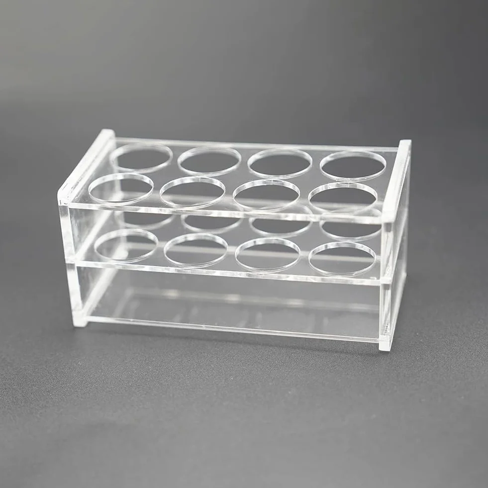 Soporte para Tubos de Ensayo de Acrílico 50 ml Diámetro 30 mm