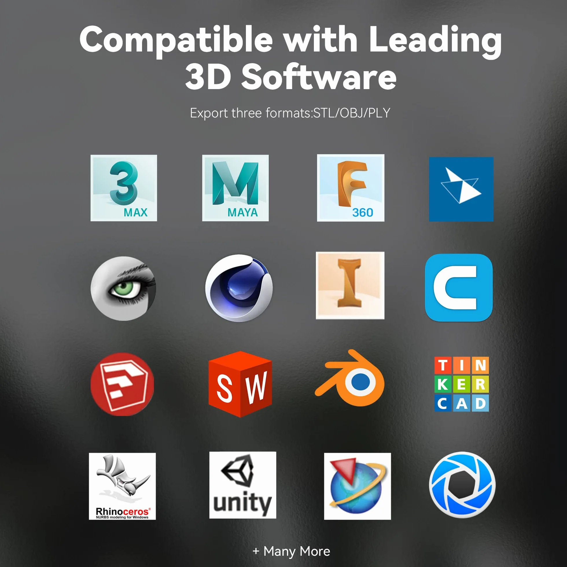 Escáner 3D Revopoint-precisión de 0,05 mm-velocidad de escaneado de 10 FPS-Escáner 3D portátil para impresión 3D - POP2 Premium