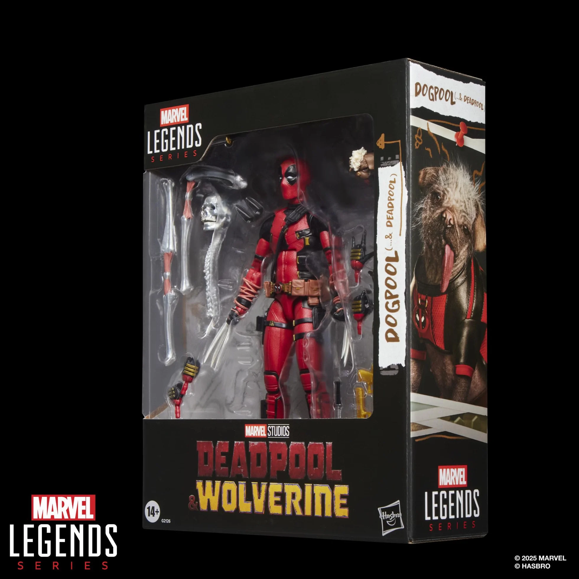 Marvel Legends Series Dogpool Deadpool Deadpool Lobezno Figuras coleccionables 15 cm