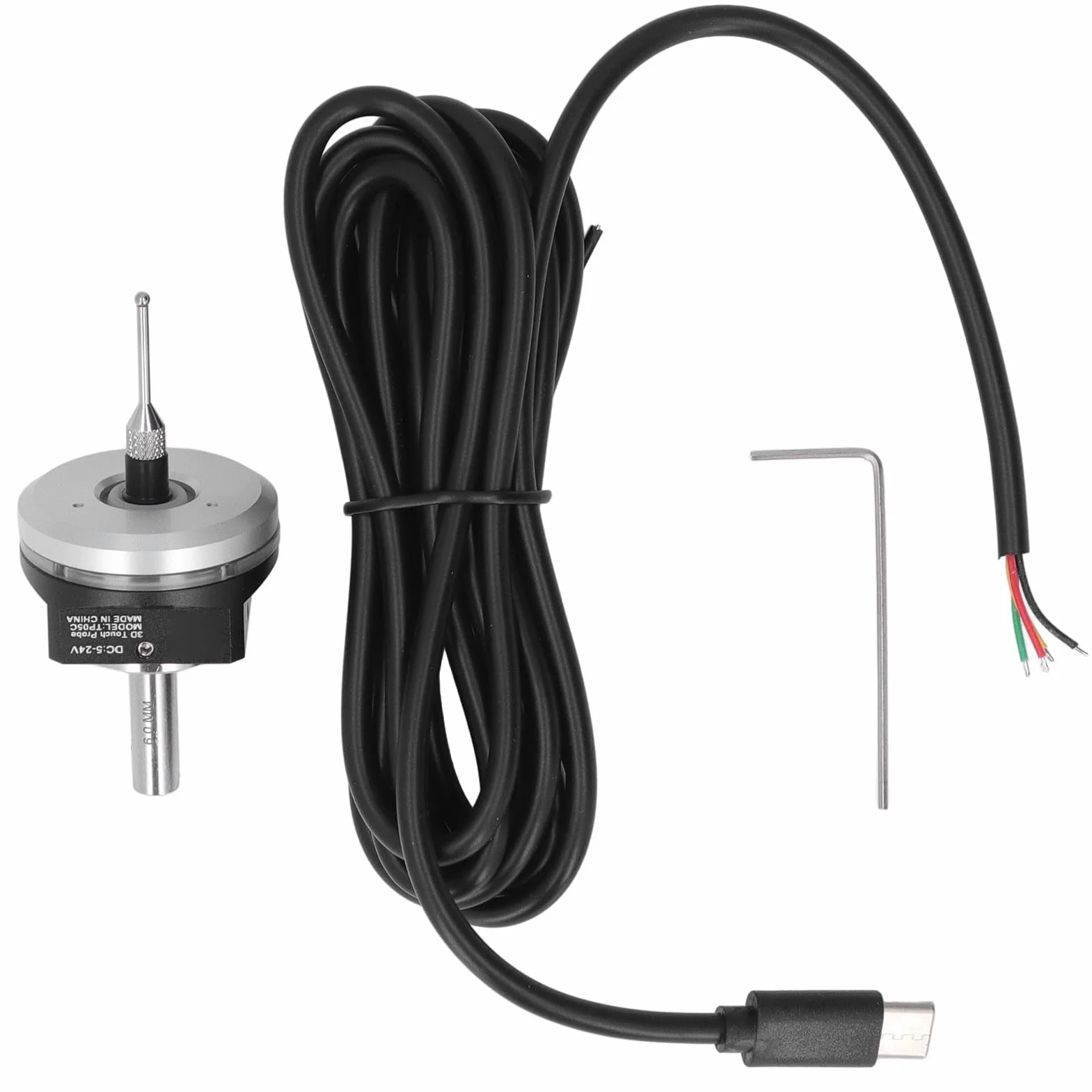 Buscador de Bordes de Sonda Táctil 3D CNC Sonda de Sensor 3D Universal de Alta Precisión Localizador de Bordes 3D